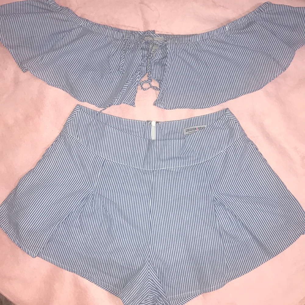 Fashion Nova Top & Short Set